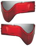 Lens, Tail Lamp, 1965 GTO, Pair