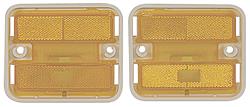 Lens, Marker Lamp, Front, 1971-72 GTO/Lemans, Pair