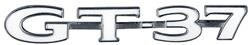 Emblem, Trunk Lid, 1970-71 GT-37