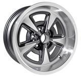 Rally II Wheel, 1964-73 GTO, Aluminum, 17x9, 5-1/8" BS