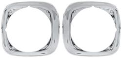 Headlamp Bezels, 1970 GTO