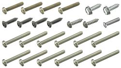 Screw Kit, Exterior,1968 GTO/LeMans, 25pcs