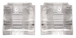 Lens, Back Up Lamp, 1964 El Camino/Wagon, Pair