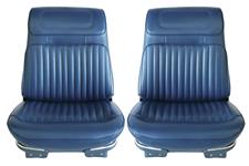 Seat Upholstery, 1970 Riviera, Custom Front Buckets