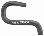 Heater Hose, Block Reducer to Heater, 1966-67 4-4-2