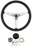 Steering Wheel Kit, Grant Classic Nostalgia, 1964-66 Pontiac, w/o Tilt, Blk Foam