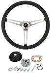 Steering Wheel Kit, Grant Classic Nostalgia, 1965-66 Pont FS, w/ Tilt, Blk Foam