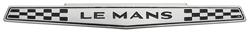 Emblem, Door Panel, 1966 LeMans