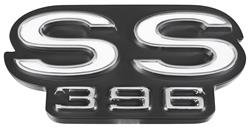 Emblem, Tailgate, 1968-70 El Camino, "SS396"