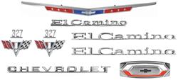 Emblem Kit, 1967 El Camino 327