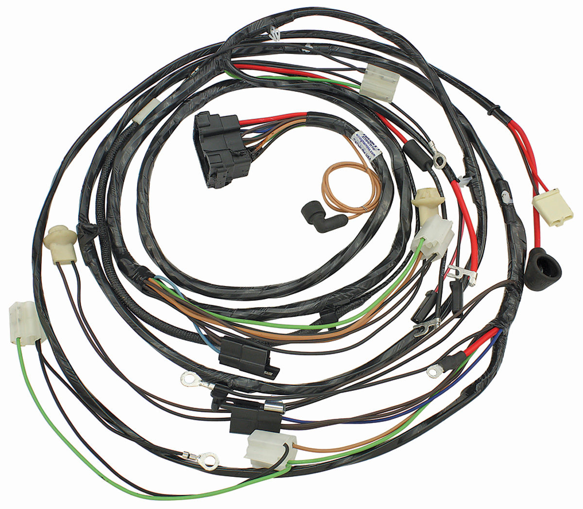 M&H - Wiring Harness, Forward Lamp, 1968 Chev/El Cam, V8/Warn.Lights ...