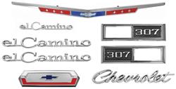 Emblem Kit, 1968 El Camino 307