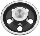 Hub Cap, 1966-68 Pontiac, Black, Rally I Wheel