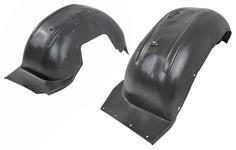 Inner Fenderwells, 1968-69 Cutlass/442, Black, Pair