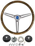 Steering Wheel Kit, Grant Classic Nostalgia, 1964-65 Chevrolet, Wood