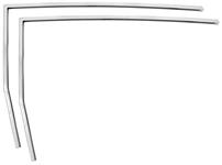 Door Window Frame, 1961-64 Bonn/Cat/Cad, Convertible, Pair