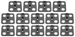 Hood Insulation Clips, 1964-73 GTO/Lem/Temp/Bonn/Cat/GP, Plastic Kit