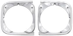 Headlamp Bezels, 1972 Chevelle/El Camino