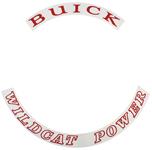 Decal, Air Cleaner, Wildcat Power, 1967 Buick