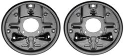 Backing Plate, 1978-88 EC/MC/MAL, Rear Drum Brake, Pair