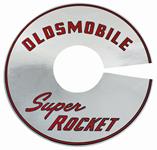 Decal, 66 Cutlass, Air Cleaner, Super Rocket,  2bbl,  7 1/2 Inch, Silver