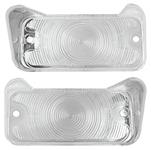 Lens, Park Lamp, 1968 Chevelle/El Camino, Clear, Pair