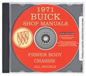 Service Manuals, Digital, Chassis & Fisher Body, 1971 Buick