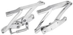 Hood Hinges, 1965-67 Chevelle/El Camino, Aluminum