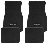 Floor Mats, 64-73 Tempest, Tempest Emblem, Essex