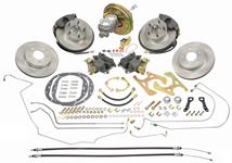 Disc Brake Set, 1968-72 Chevrolet A-Body, Front & Rear, Std. Booster