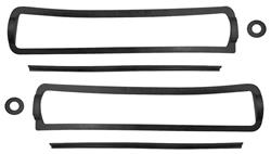 Gaskets, 64 GTO/Tempest/LeMans, Tail Light Housing, 6-pc, Pair