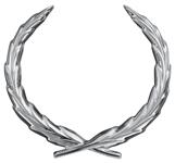 Emblem, Trunk Wreath, 1968-70 Cadillac Fleetwood