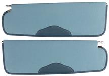 Sun Visors, Napped Cotton, 1959-60 Bonneville/Catalina Sedan/Wagon