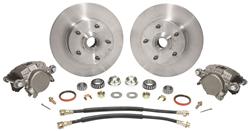 Disc Brake Wheel Set, Front, 79-87 G-Body, For Drop Spindles, 11" Rotors