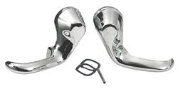 Handle, 66-67 A Body, Except El Camino, Post, Vent Window, Pair