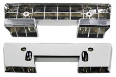 1960-1967 Front Chrome Armrest Base Pair