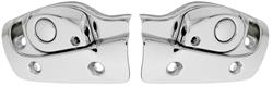 Sun Visor Support, Chrome, 1965-67 Cadillac/Bonneville/Catalina/Eldo/GP, Pair