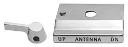 Bezel & Handle, Power Antenna Switch, 1964-65 Pontiac