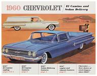 Sales Brochure, Full Color, 1960 El Camino