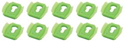 Clip, Molding, Universal, 3/4" Plastic, Set of 10