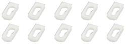 Clip, Molding, Universal, 5/16" Plastic, Set of 10