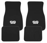 Floor Mats, Raylon Loop 1964-73 "SS 396" Logo, 4pc