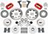 Disc Brake Set, Wilwood Dynalite Pro, Front, 1941-55 Cadillac, 11.75" Vntd Rtrs