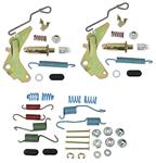 64-77 DRUM BRAKE HRDWRE KIT, FT OR 9.5" RR