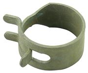 Pinch Clamp, Fuel Line, Fits 5/8" OD Hose, Olive Phosphate