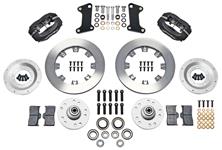 Disc Brake Set, Wilwood Dynalite BBK, Ft, 1964-72 A-Body, 12.19" Vented Rotors