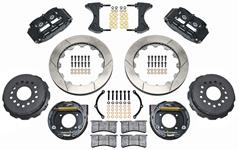 Disc Brake Set, Wilwood Superlite 4R, Rr, Chevy 10/12-Bolt, 12.88" Rtrs, 2.81 Of