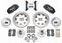 Disc Brake Set, Wilwood Dynapro6, Front, 1973-77 A-Body, 12.19" Vented Rotors