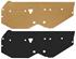 Water Shields, 1963-64 Bonneville/Catalina 4dr Sedan, Front/Rear