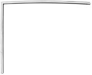 Door Window Frame, 1959-60 Bonn/Cat/Cad, Convertible